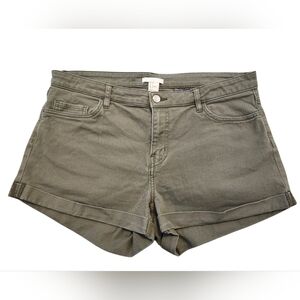 Olive Green H&M Shorts